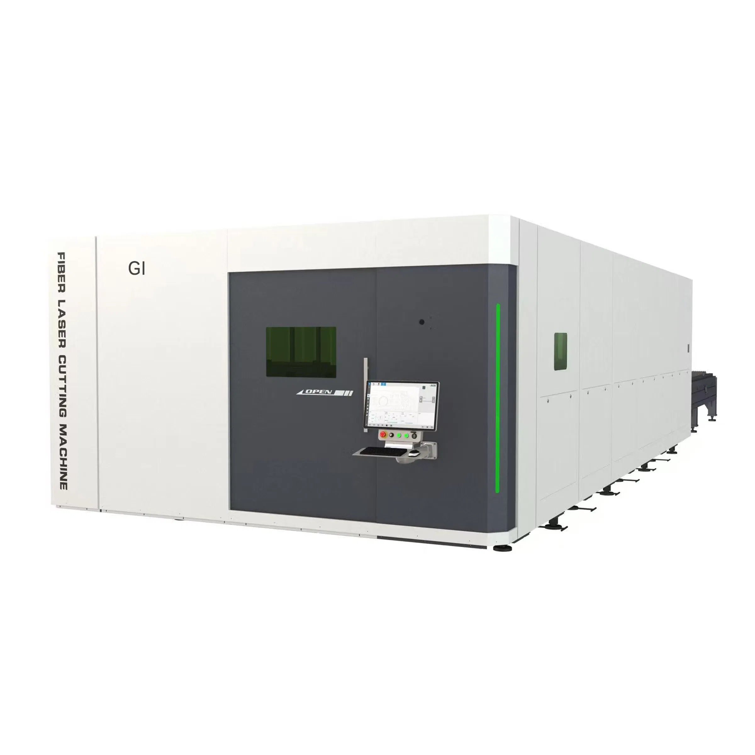 Mild Steel Plate Laser Cutting System