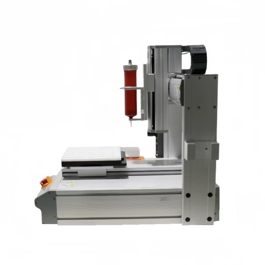 Ra 4-Axis Programmable Dispensing Machine with Multi-Trajectory Programming (Line/Arc/Curve) &amp; Temperature Control for Precision Electronics Manufacturing