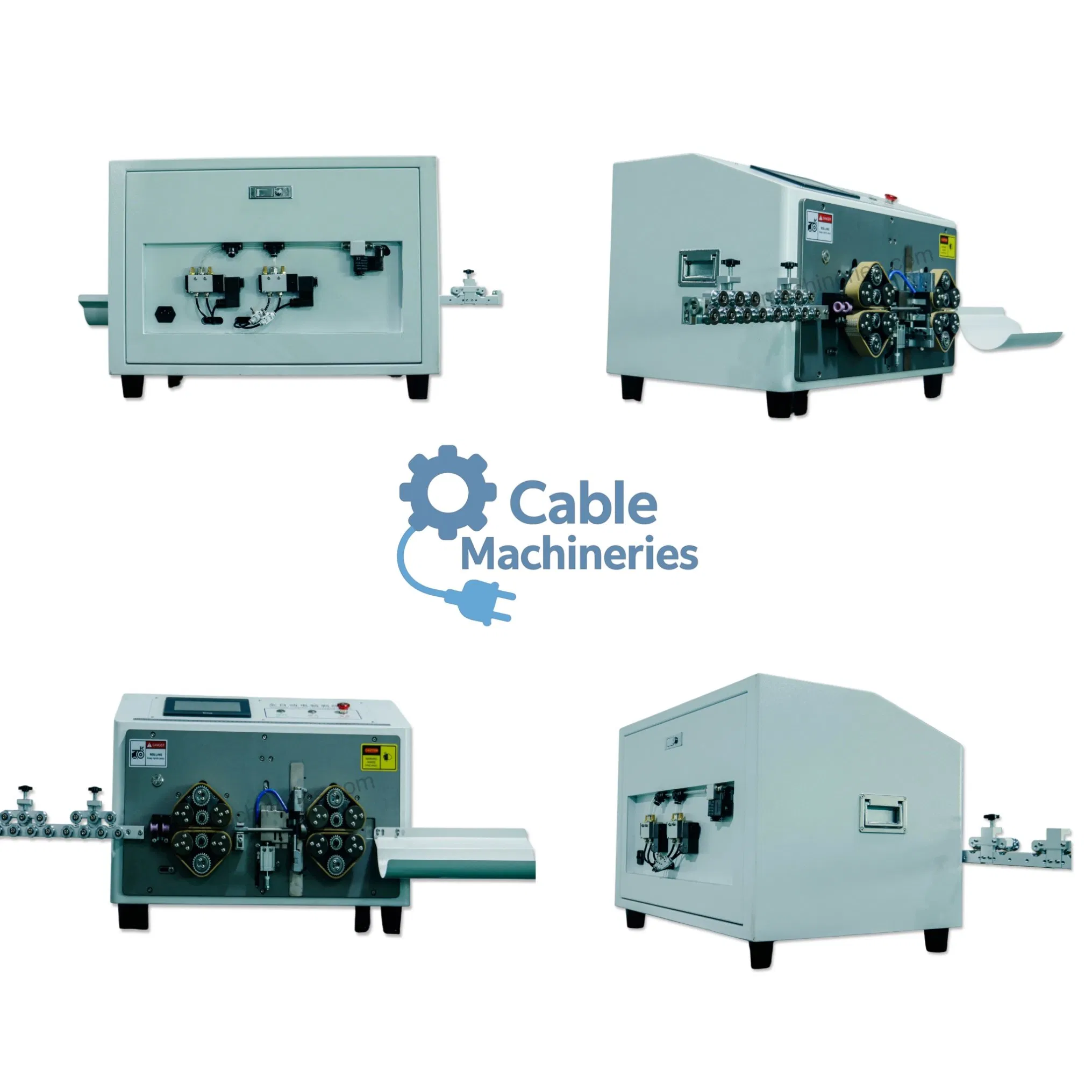 Factory 1-12mm Multi-Core Jacketed Cable Kk-508 Automatic Wire Stripping Machine