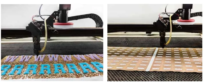 Visual Positioning Laser Cutting System