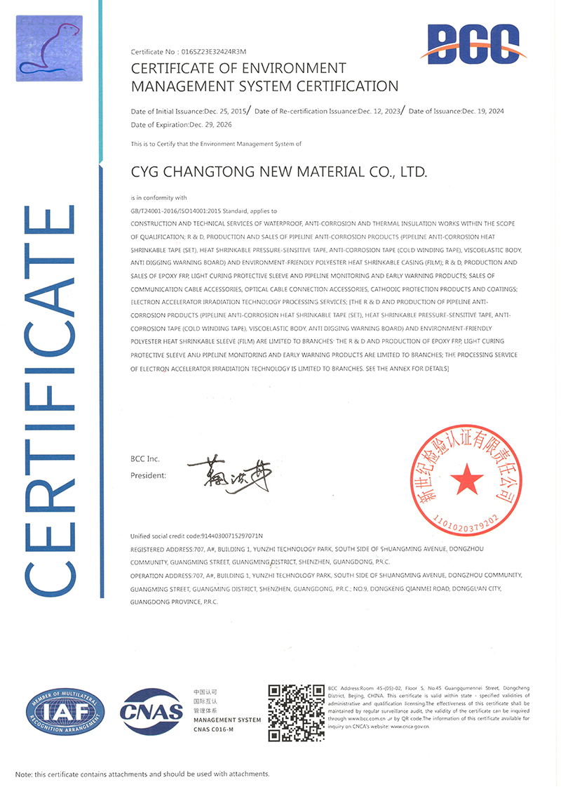 Company Certificate