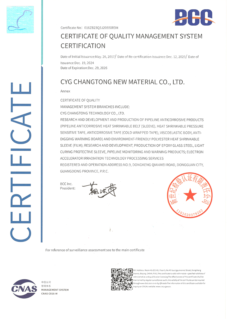Company Certificate