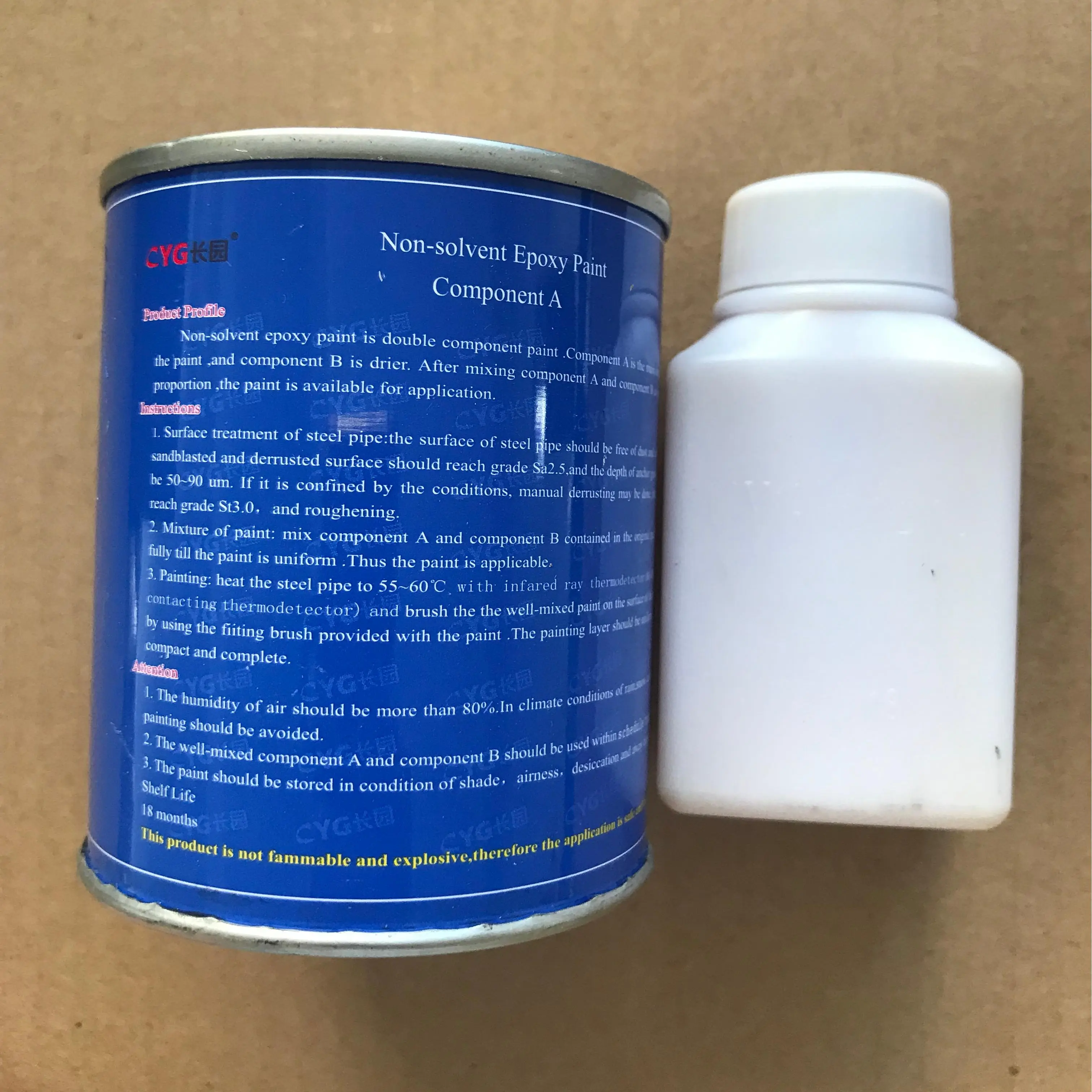 China High Temperature Solvent-Free Epoxy Primer for Field Joints - China Suppliers & Factory Supplier, Factory