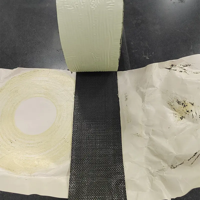 China China Suppliers Factory Polypropylene Fiber Woven Bitumen Tape for Corrosion Protection of Pipelines and Valves Supplier, Factories