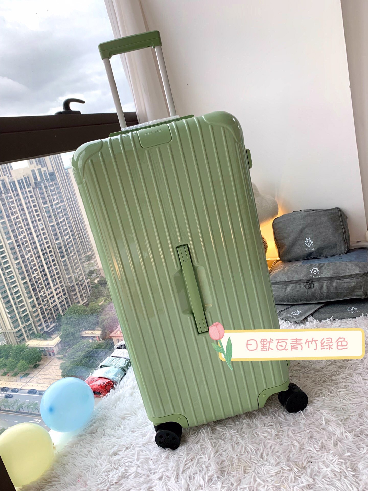High-Quality RIMOWA-Trunk Fang Fat Man Sports Edition pc Green Manufacturer, Product