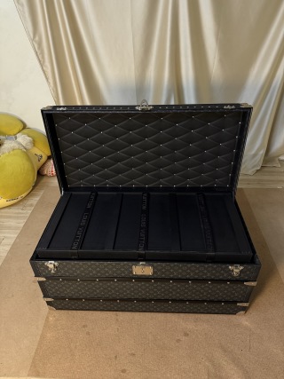 Wholesale Classic Black Monogram Coffee Table Trunk Luxury Storage Furniture Factory, Products