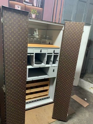 High-Quality Luxury Louis Vuitton Style Monogram Wine Trunk– M4700 Factory, Exporter
