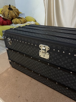 Wholesale Classic Black Monogram Coffee Table Trunk Luxury Storage Furniture Factory, Products