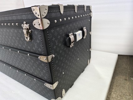 Famous M4700CJ Custom Black Monogram Coffee Table Trunk  Luxury Storage Chest Supplier, Suppliers