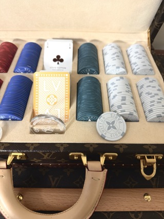 Best LV Style Monogram Portable Poker Chip Case Factory, Product