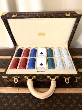 Best LV Style Monogram Portable Poker Chip Case Factory, Product