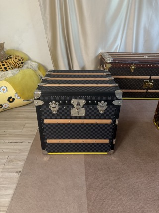 Best LV Style Damier Graphite Coffee Table Side Trunk Manufacturers, Factories