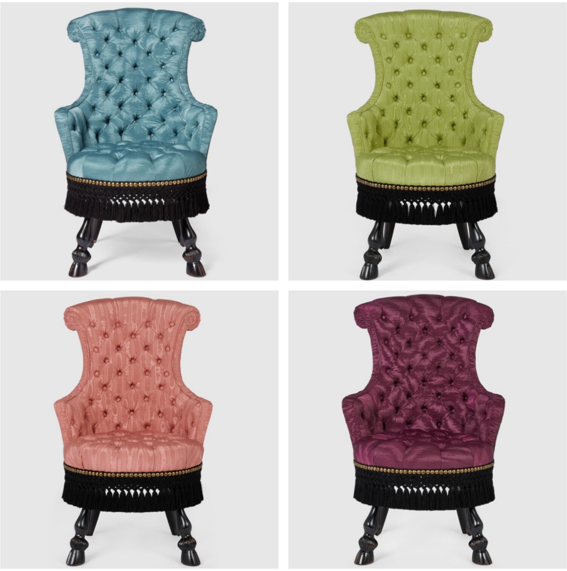 China Floral Jacquard Armchair Furniture Stool Chair Suppliers, Factories