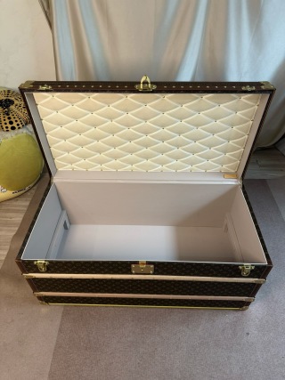Wholesale uxury Vintage Leather Storage Trunk Coffee Table - Decorative Box Factory, Service