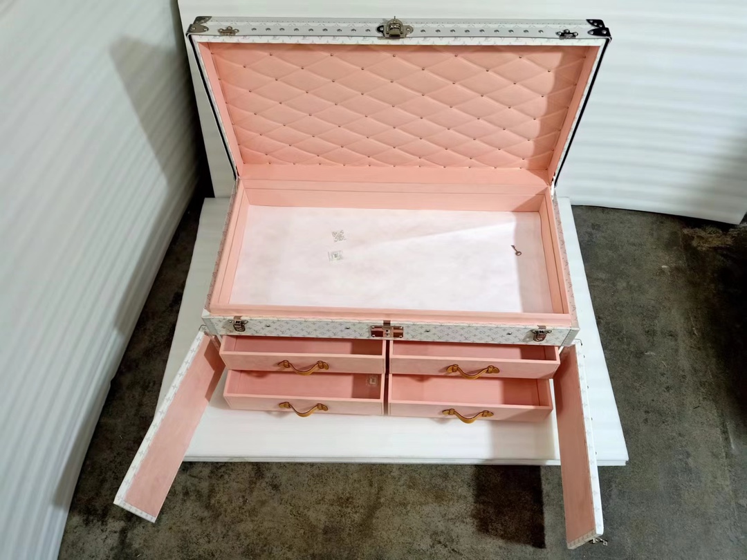 Wholesale White flower coffee table box furniture hard box with drawers Factory, Service