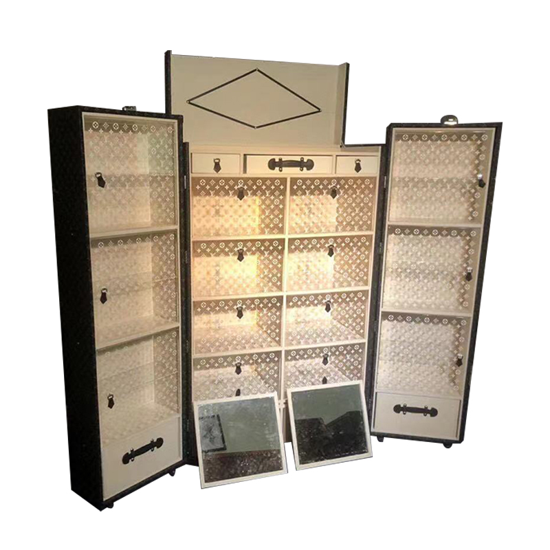 Famous LV shoe cabinet shoe box hard box storage box Manufacturers, Exporter