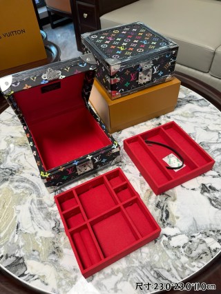 Best Louis Vuitton Style Multicolor Monogram Hard Case Jewelry Box Factory, Exporters