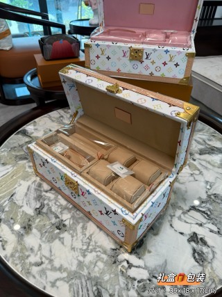 China Top Grade Replica LV M20209 White Multicolor Coffret 8 Montres - Luxury Monogram Watch & Jewelry Trunk  Manufacturer, Service