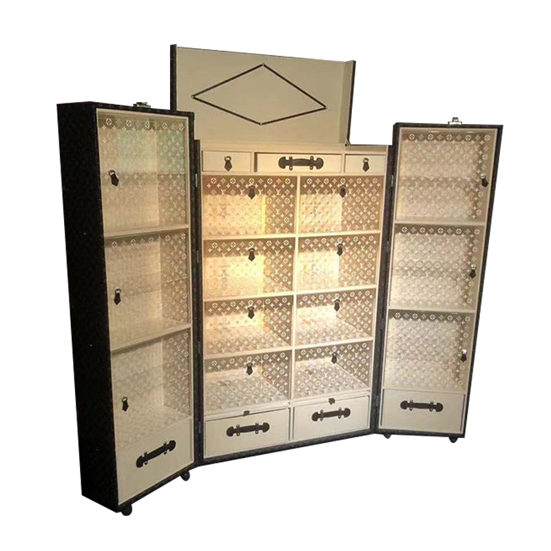 Famous LV shoe cabinet shoe box hard box storage box Manufacturers, Exporter