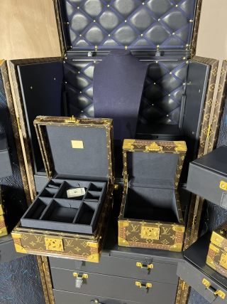 High-Quality MALLE HAUTE JOAILLERIE Luxury Jewelry Trunk High-End Jewelry Cabinet  Watch & Jewelry Storage  Manufacturer, Products