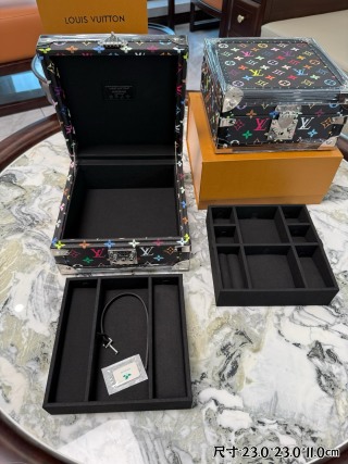 China Louis Vuitton x Murakami Style Multicolor Monogram Hard Case Jewelry Box Manufacturers, Exporter