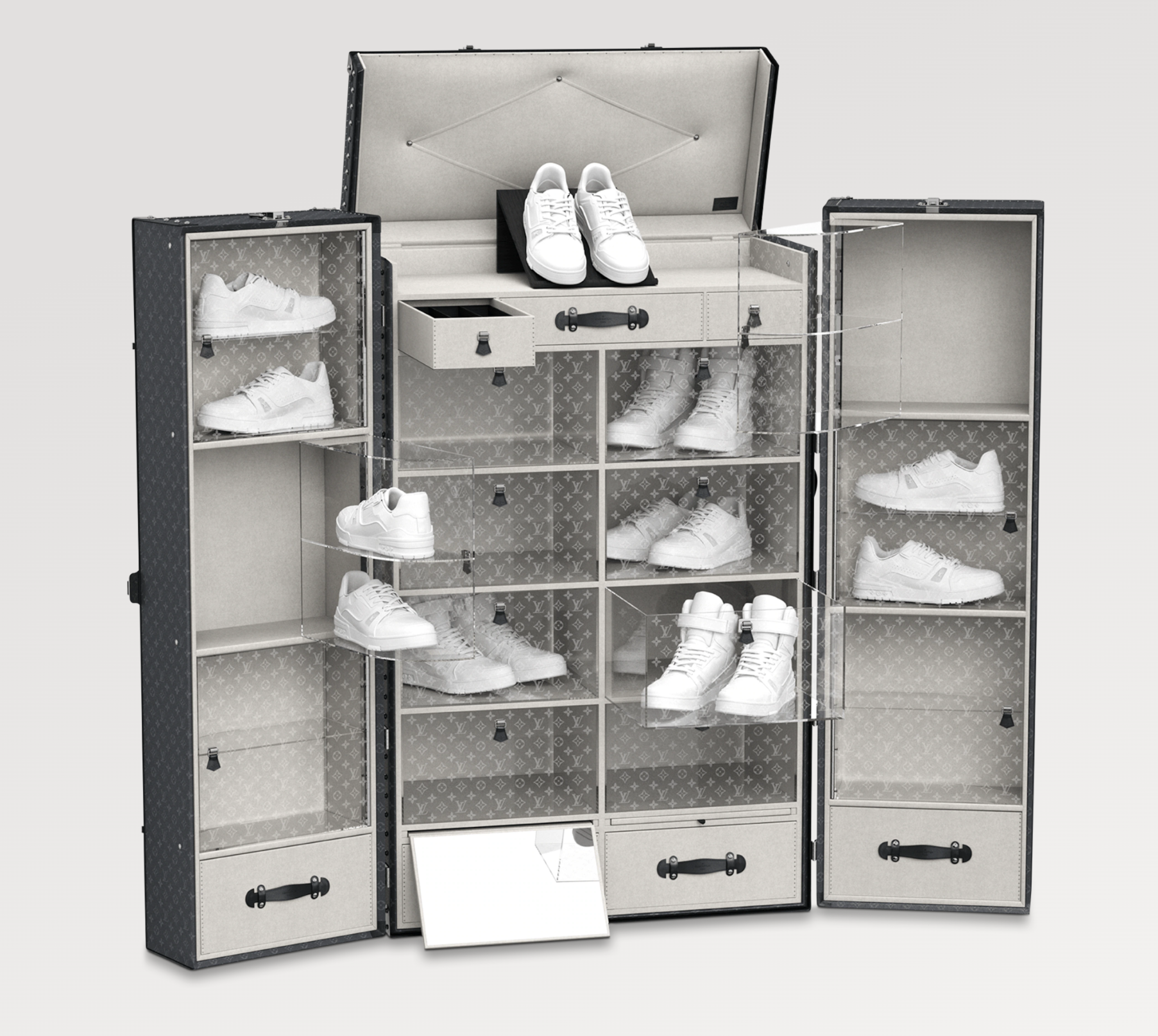 Wholesale Mahle sneakers Shoe cabinet box furniture hard box Product, Products