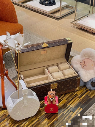 China Handcrafted LV Inspired MCOFFRET Accessoires Hard Trunk Manufacturers, Products