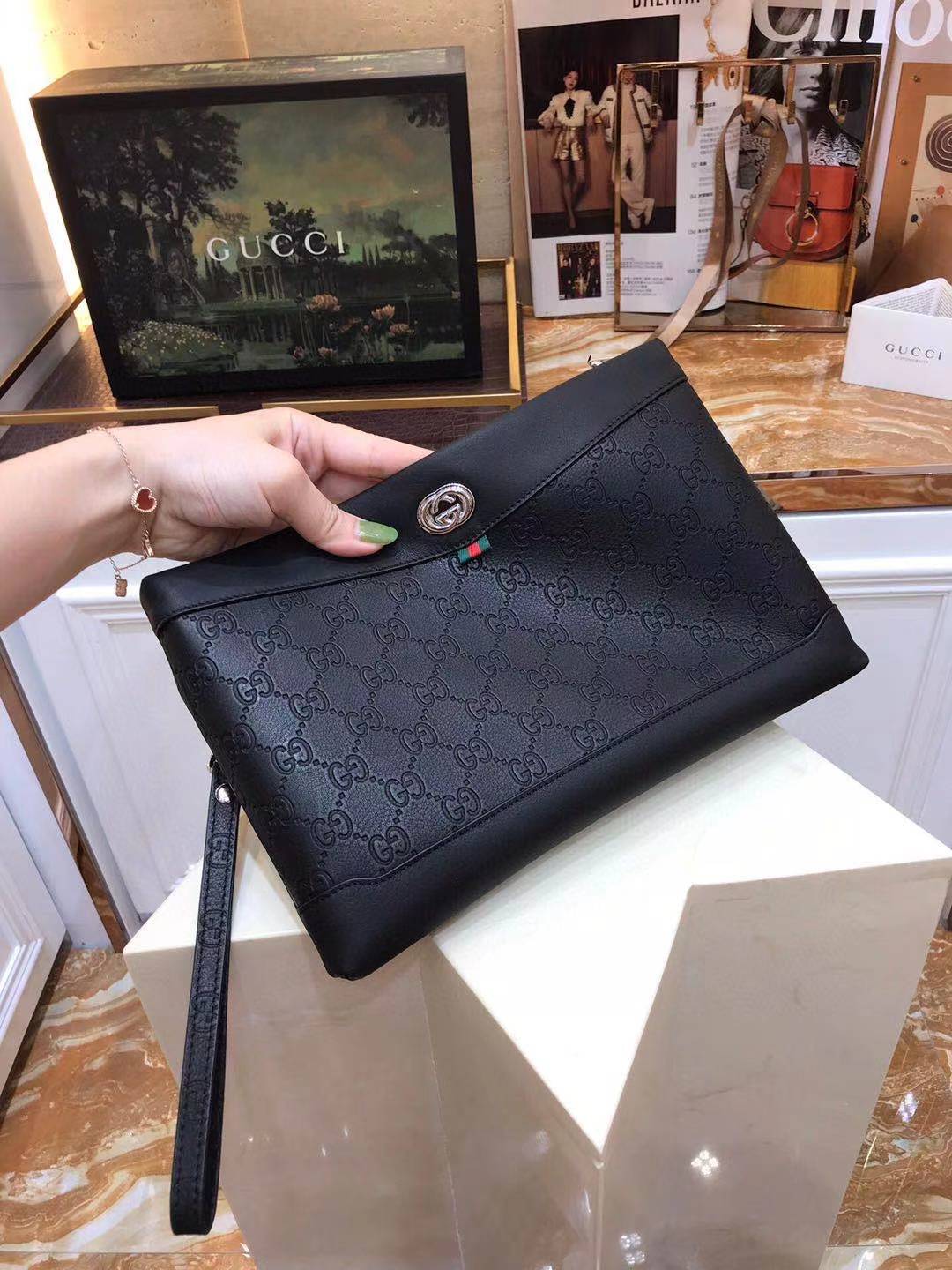 Famous Gucci limited edition top visual feast counter limited color is very luxurious, original hardware top leather The number of sets of works is very difficult, and it is beyond the reach of imitation goods. Exclusive access to the whole city! Top quality handmade, heavy recommendation Size: 19-29 black Manufacturers, Supplier