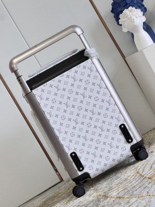 China L.V. wide-wheel zippered suitcase, HORIZON four-wheeled rolling suitcase Supplier, Exporters