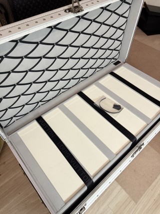 China LV Style Monogram White Coffee Table Trunk (Official Grey Lining) Manufacturer, Suppliers