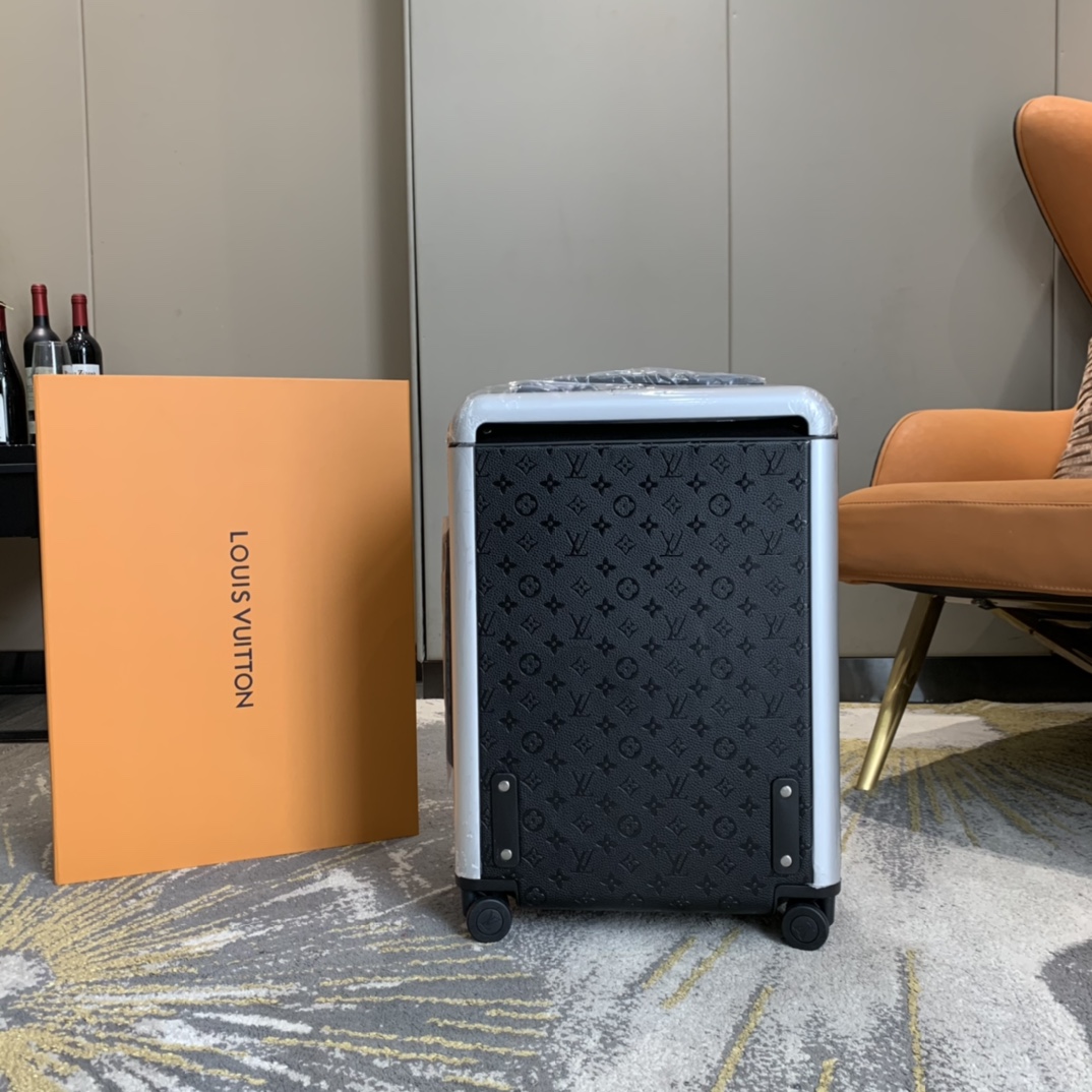 Wholesale Horizon 55 luggage case is Taurillon leather embossed with iconic Monogram patterns  Manufacturers, Supplier