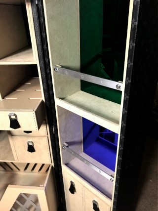 High-Quality LV Monogram Party Bar Cabinet Trunk (Custom Beige Lining) Factories, Exporters