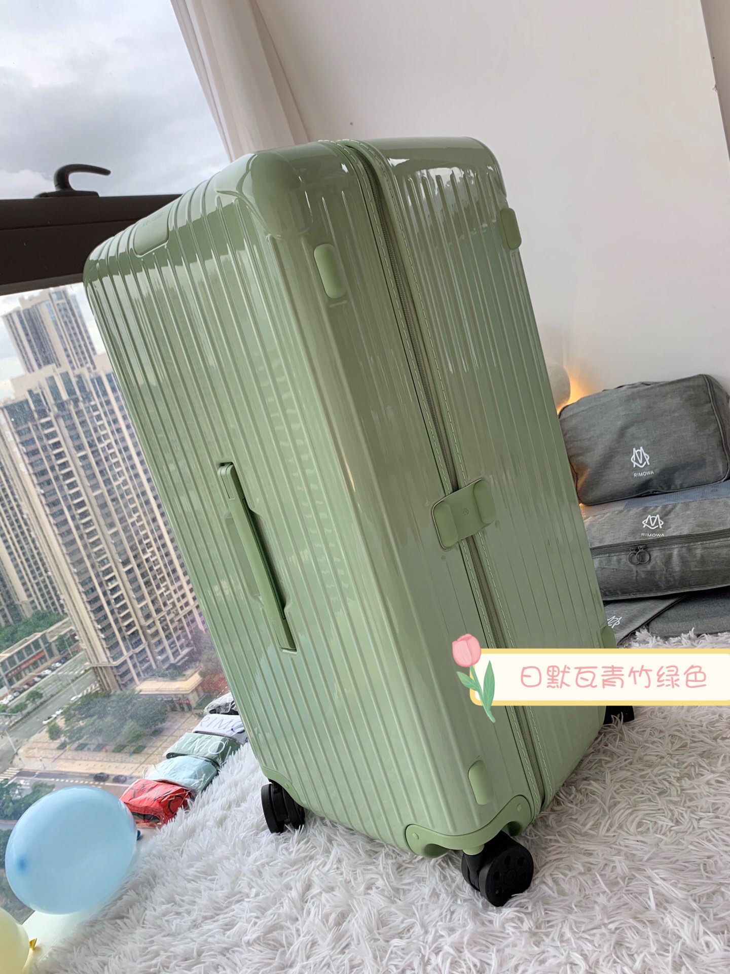 High-Quality RIMOWA-Trunk Fang Fat Man Sports Edition pc Green Manufacturer, Product
