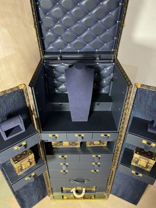 High-Quality MALLE HAUTE JOAILLERIE Luxury Jewelry Trunk High-End Jewelry Cabinet  Watch & Jewelry Storage  Manufacturer, Products