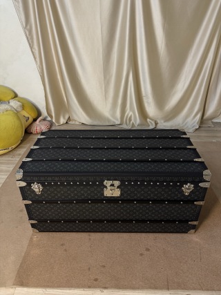 Wholesale Classic Black Monogram Coffee Table Trunk Luxury Storage Furniture Factory, Products