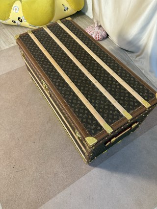Famous Luxury Vintage Storage Classic Monogram Coffee Table Trunk Factory, Exporter