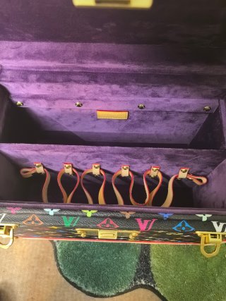 China Luxury Multicolor Monogram Jewelry Trunk  Factories, Products