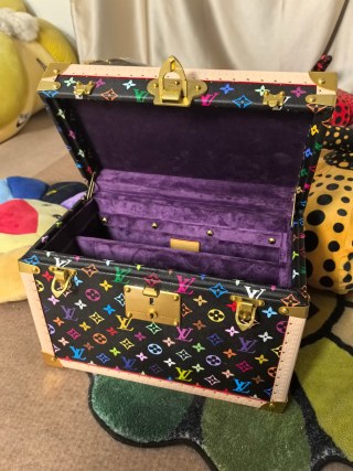 China Luxury Multicolor Monogram Jewelry Trunk  Factories, Products