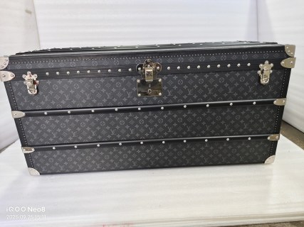 Famous M4700CJ Custom Black Monogram Coffee Table Trunk  Luxury Storage Chest Supplier, Suppliers