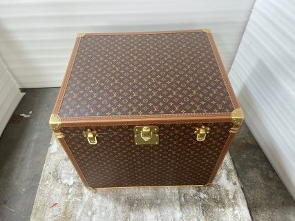 Wholesale M4700FCJ  LV-Style Monogram Square Storage Trunk | Vintage Hard Trunk Coffee Table Exporter, Exporters