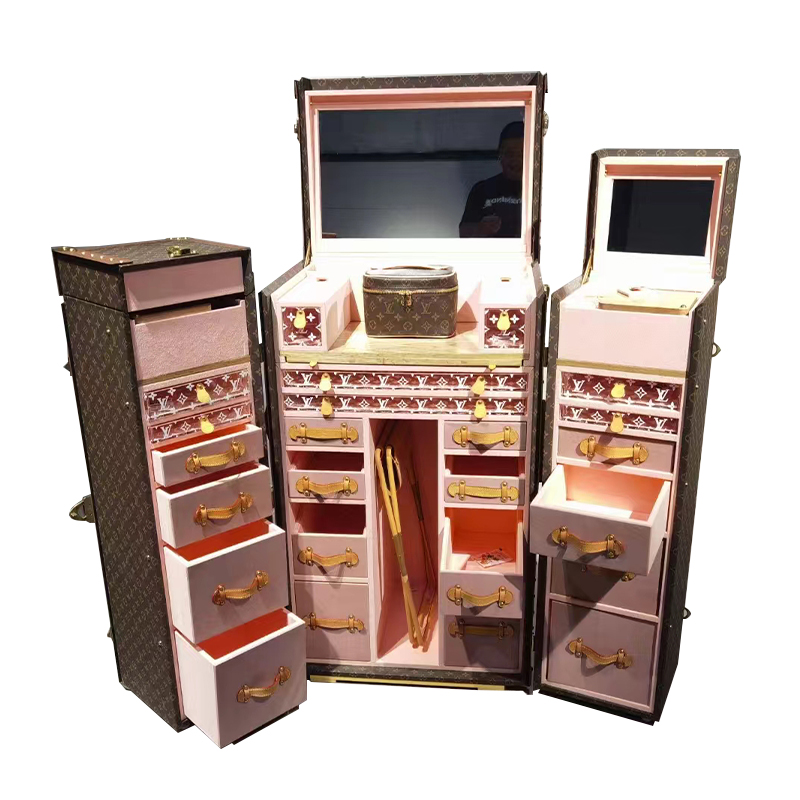 China LV dresser makeup box dressing table hard case storage box Manufacturers, Products