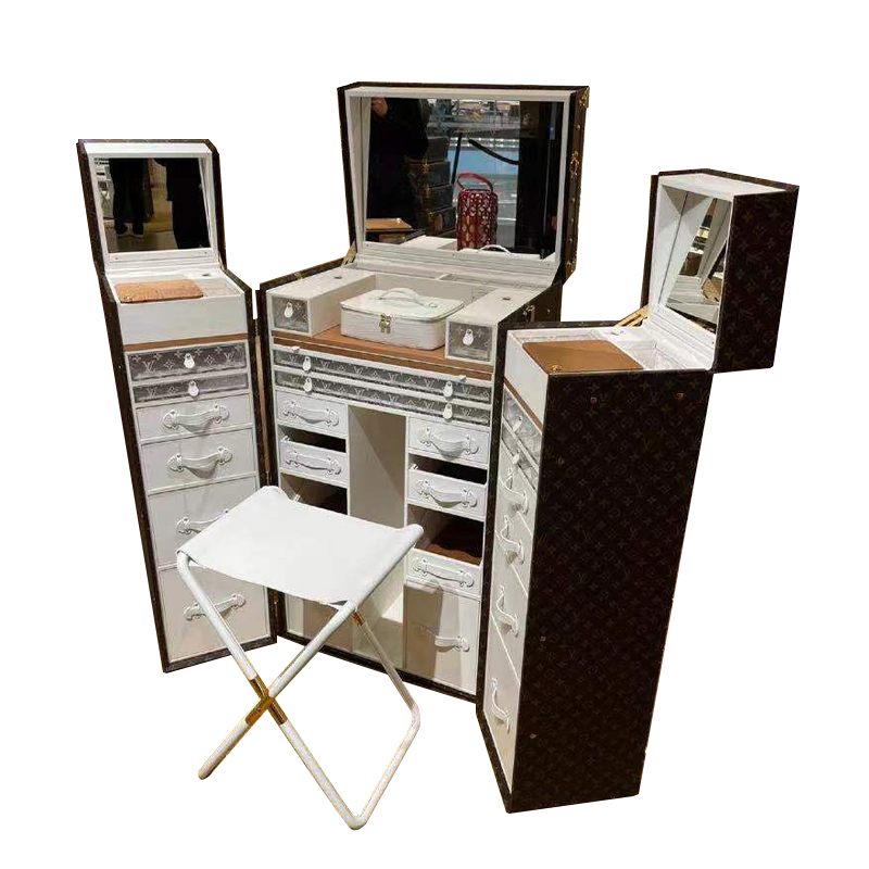 China LV dresser makeup box dressing table hard case storage box Manufacturers, Products