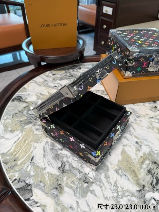 China Louis Vuitton x Murakami Style Multicolor Monogram Hard Case Jewelry Box Manufacturers, Exporter