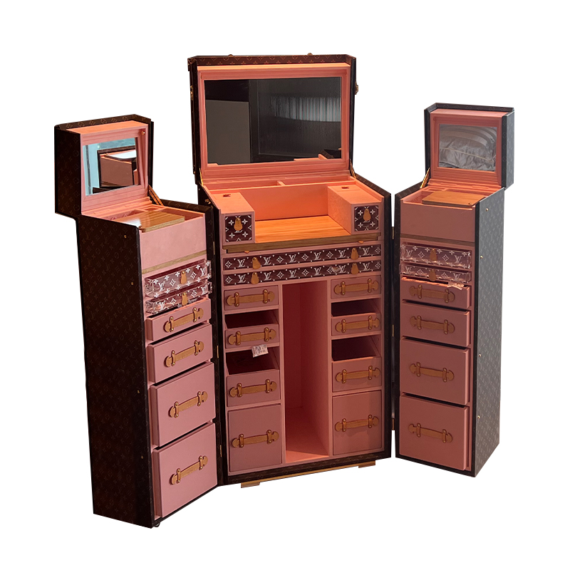 China LV dresser makeup box dressing table hard case storage box Manufacturers, Products