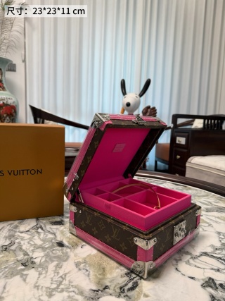 Famous Louis Vuitton Style Monogram Hard Case Jewelry Box Suppliers, Product