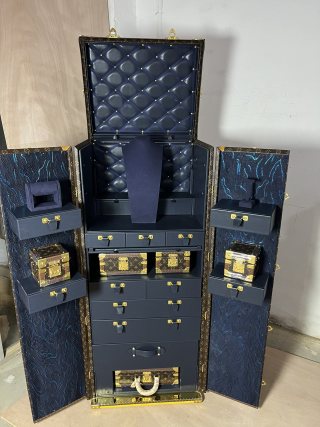 High-Quality MALLE HAUTE JOAILLERIE Luxury Jewelry Trunk High-End Jewelry Cabinet  Watch & Jewelry Storage  Manufacturer, Products