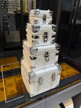 High-Quality Louis Vuitton Style 4-in-1 Nesting Hard Case Trunk Set Manufacturers, Products