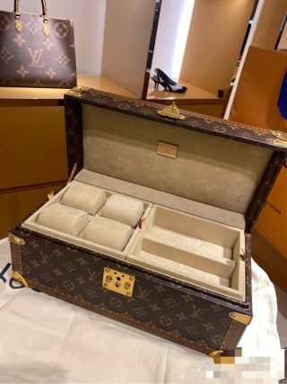 China Handcrafted LV Inspired MCOFFRET Accessoires Hard Trunk Manufacturers, Products