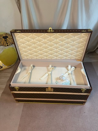 Wholesale uxury Vintage Leather Storage Trunk Coffee Table - Decorative Box Factory, Service