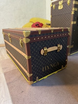Famous LV Monogram Coffee Table / Side Table Trunk (Custom Logo) Manufacturers, Supplier